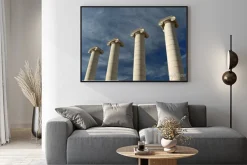 Plakat: Cztery filary, barcelona