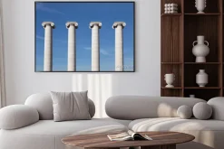 Plakat: Cztery filary, barcelona