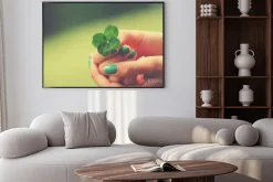 Plakat: Cztery liść koniczyny.