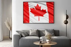 Plakat: 3d flaga kanada