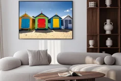 Plakat: Domy brighton bay beach