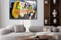 Plakat: Drewniane buty