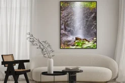 Plakat: Drobna rynnę deau à anse des cascades, reunion