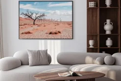 Plakat: Drzewo pustyni