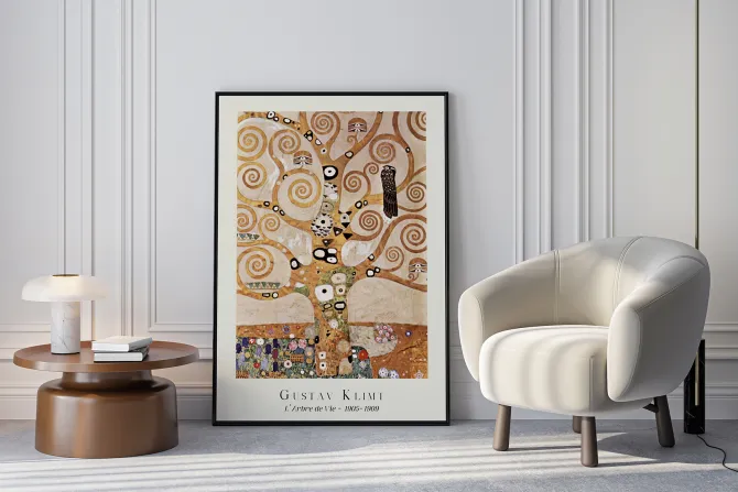 Plakat: Drzewo życia reprodukcja gustav klimt