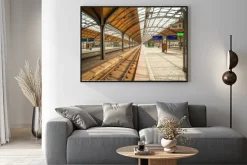 Plakat: Dworzec kolejowy wrocław