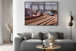 Plakat: Dworzec pkp w gdyni