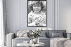 Plakat: Dziecko z mniszka lekarskiego