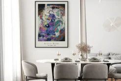 Plakat: Dziewica reprodukcja gustava klimta