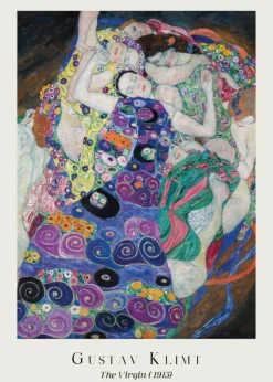 Plakat: Dziewica reprodukcja gustava klimta