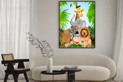 Plakat: Dziki kreskówka