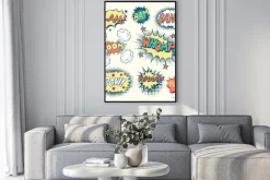 Plakat: Efekty dźwiękowe komiks