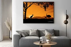 Plakat: Emu kangura słońca