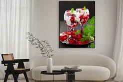 Plakat: Eton mess - deser z malinami.