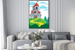Plakat: Fairy tale castle theme image 2