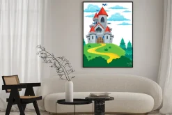 Plakat: Fairy tale castle theme image 2