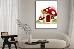 Plakat: Fantasy mushroom house