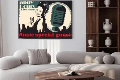 Plakat: Female singer