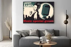 Plakat: Female singer