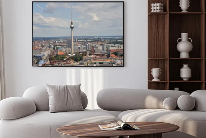 Plakat: Fernsehturm, alex, skyline, berlin, berlin-mitte, zentrum, funkturm,