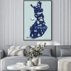Plakat: Finland cartoon map. hand-drawn touristic map of the country