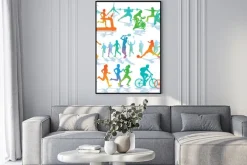 Plakat: Fitness i sport