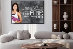 Plakat: Fitness workout