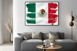 Plakat: Flaga meksyku