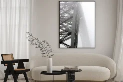 Plakat: Foggy bridge