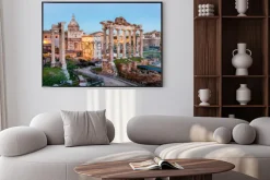 Plakat: Forum romanum w rzymie