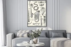 Plakat: Francuska muzyka plakat