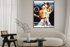 Plakat: Freddie mercury na znaczku z beninu