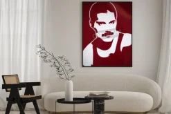 Plakat: Freddie mercury portret
