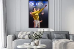 Plakat: Freddie mercury woskowa figura w muzeum