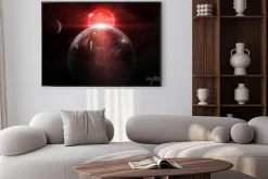 Plakat: Galaktyka w kosmosie