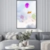 Plakat: Goldfish latać balonem