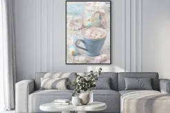 Plakat: Gorąca czekolada z marshmallows