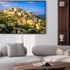 Plakat: Gordes medieval village sunset view, france