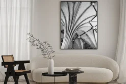 Plakat: Gotyckie sklepienie sufitu żebro