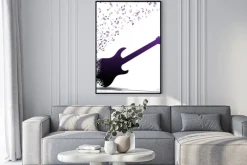 Plakat: Grać na gitarze