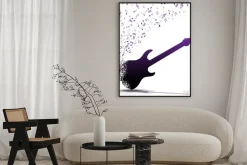 Plakat: Grać na gitarze