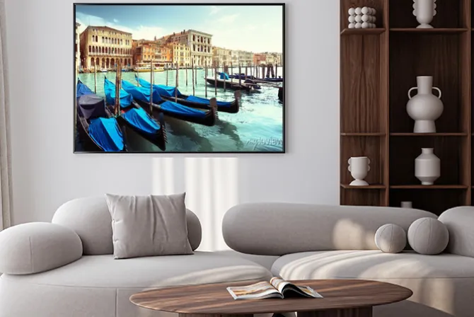 Plakat: Grand canal, wenecja, włochy