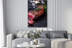 Plakat: Grillowany stek