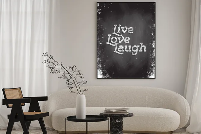 Plakat: Grunge tle cytatem