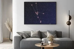 Plakat: Gwiazdozbiorze byka