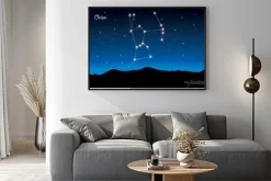 Plakat: Gwiazdozbiór oriona