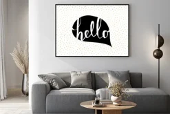 Plakat: Hand drawn dots texture background