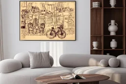 Plakat: Hand drawn illustration