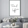 Plakat: Happy life cytat o szczęśliwym życiu