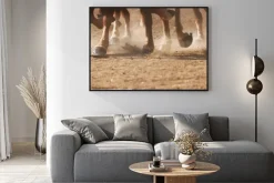 Plakat: Hoof dust